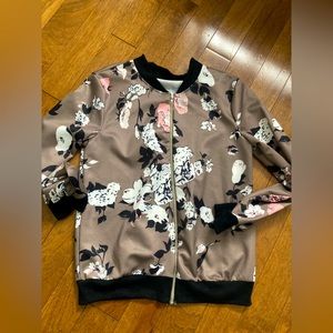 Gorgeous bomber coat.